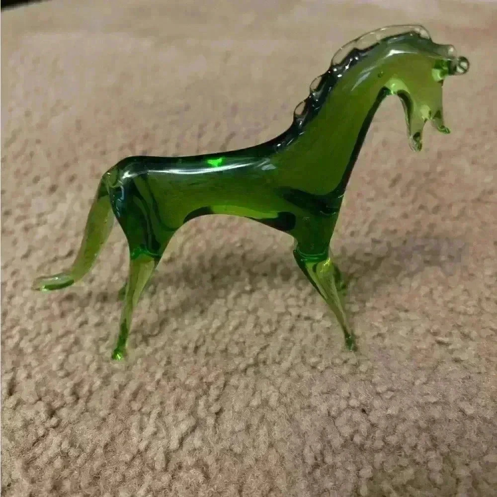 Horse And Deer Glass Figurines  - Picture 10 of 16